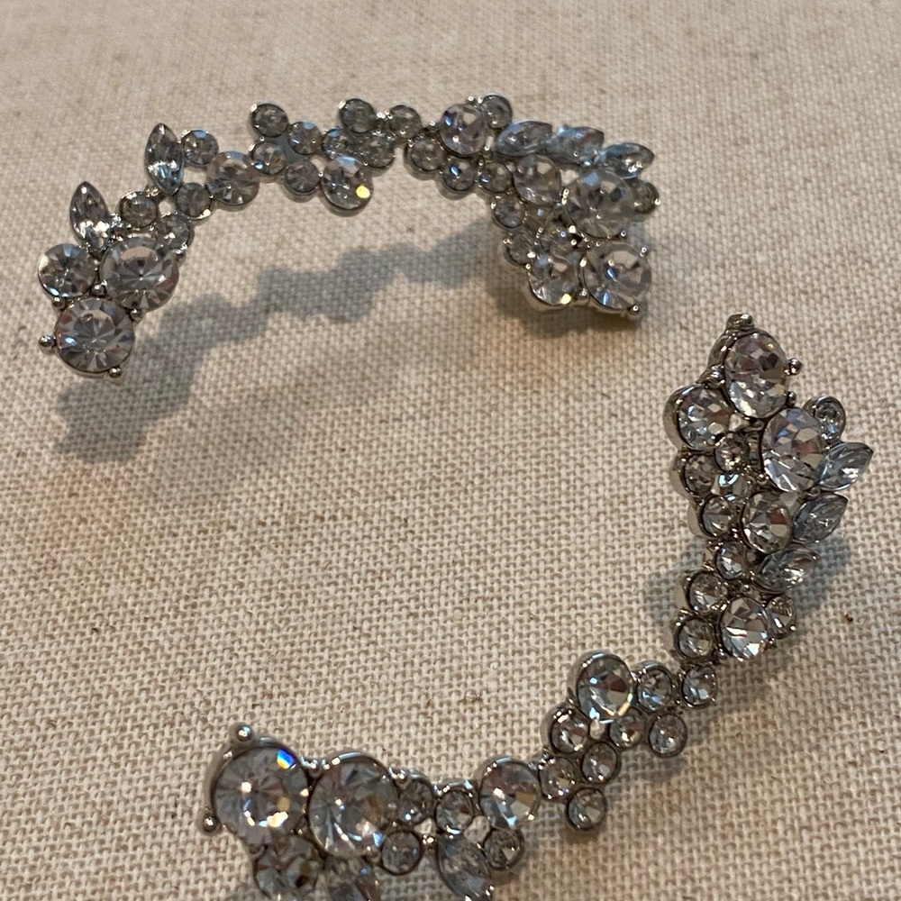 Statement Rhinestone Earring Crawler - image 2